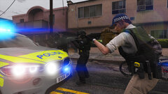 Met Police SCO19 Firearm Officers conducting a Hard Stop