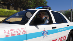 Sgt. Kate Andrews on a possible dui stop.