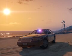 LAPD gang beach patrol
