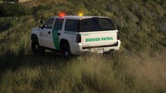 U.S. Border Patrol Alamo going off-road