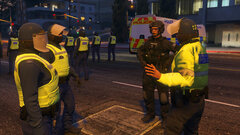 Bronze Commander brief's TSG and a Armed Response Commander