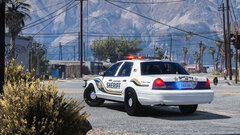 Crown Victoria with an amazing scenery!