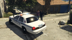 Arrest in the back roads