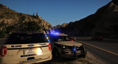 County Patrol Checking Speed