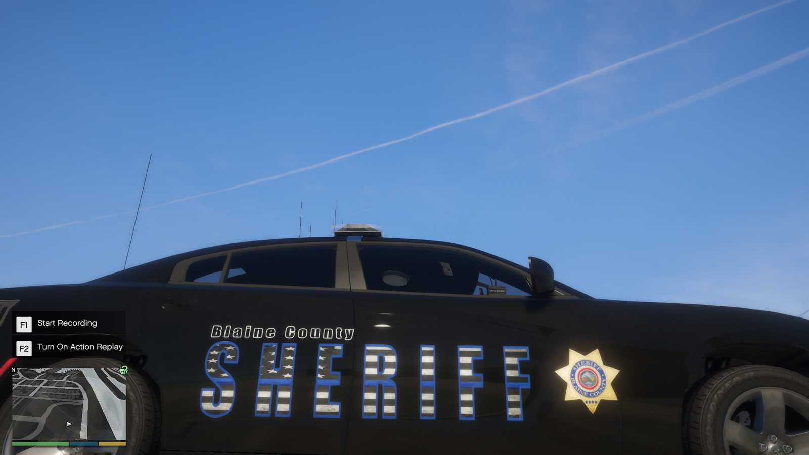 BCSO Livery Thin Blue Line