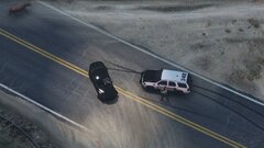 Bull Photobombing Robbery turned GTA Takedown