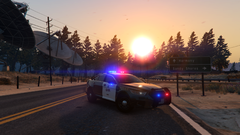 OPP Roadblock @ Sunset