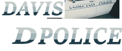 Davis Police Graphics.