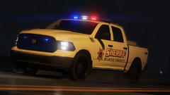 Blaine County SO Ram 1500 - Front