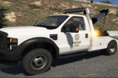 LAPD TOW TRUCK