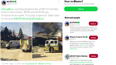 Blaine County Fire Press Release on O'Neil Fire