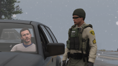 Traffic Stop on a Brisk Afternoon