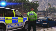 Officer stand by during traffic stop