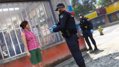 COVID patrol in Paleto Bay