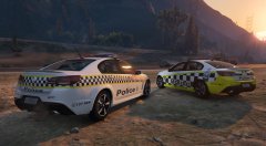 New Series II Commodores too hit ACTPolicing teams.