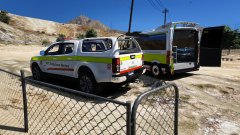 Outback medics on scene.