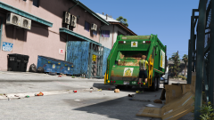 Backing into a Filthy Alley