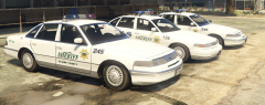 Blaine Country Sheriffs Crown Victoria P71s