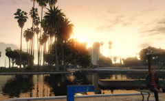 Sunset @ Mirror Park