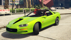 Unmarked Chevy Camaro FivePD