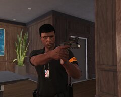 French BAC officer during a raid