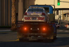 Old Car 505 Damaged, Getting Towed