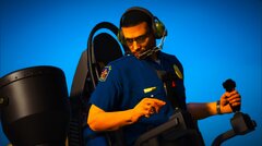 Officer Jetpack Launch