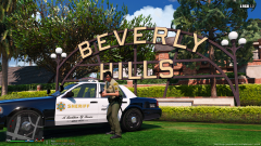 Back on patrol in Beverly Hills