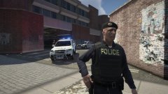 Czech police officers ready to deploy