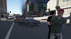 DUI suspect learning that his actions have consequences