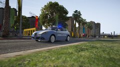 Italian Police responding.