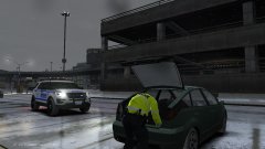 Abandoned Vehicle at FIA's parking lot