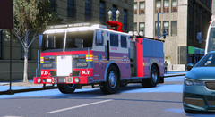 FDNY Truck Near Central Park