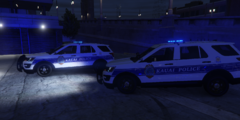 Hawaii Police Car (island of Kauai)