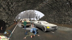 Vehicle Collision inside Forest Tunnel