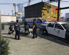 Coroner having a busy day