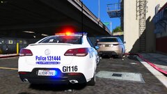 A/SGT Josh Brown helping a fellow officer with a traffic stop 3