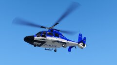 POLAIR on a training flight