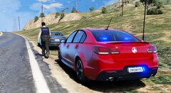 Unmarked unit successfully stops a red light burnout culprit