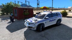 KG108 stopping for a meal break.