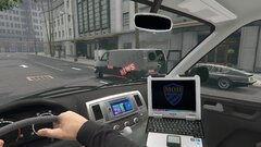 Dutch police chasing armed suspects in a van. (1/2)