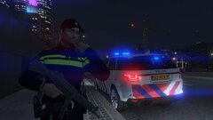 Officers responding to reports of an armed suspect.