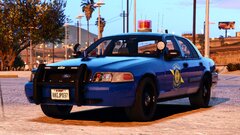 MICHIGAN STATE POLICE CROWN VIC