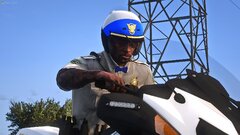 California Highway Patrol (CHP) Helmet MBU