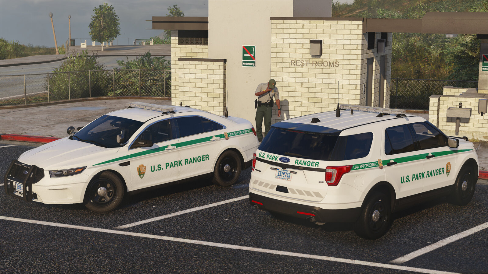 Ford Police Interceptor Utility 2016 (U.S. Park Ranger)