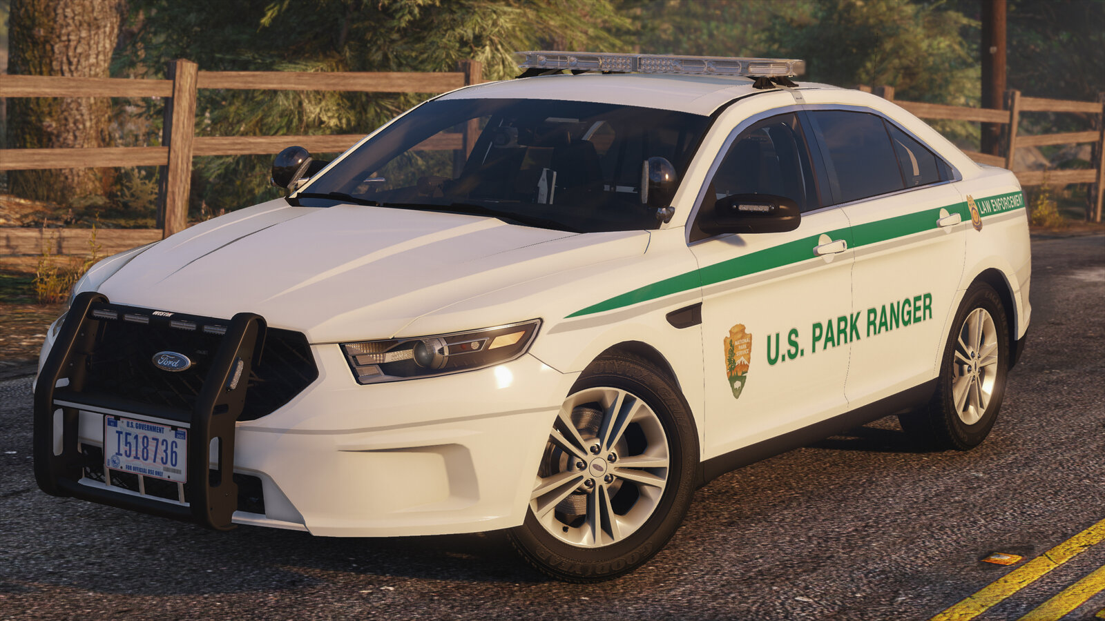 Ford Police Interceptor Sedan 2018 (U.S. Park Ranger)