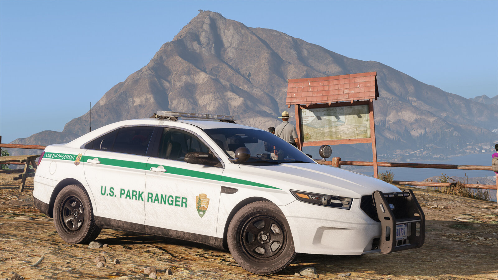 Ford Police Interceptor Sedan 2018 (U.S. Park Ranger)