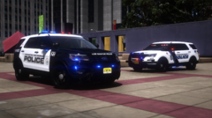 LSPD Car 141 & Los Santos County Police