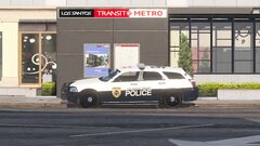 Los Santos Transit Authority Police Department 08' Dodge Magnum