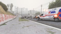 CHP Units On Scene At An MVA